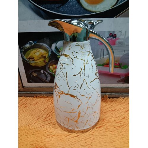 Marble Vacuum Flask 2L – Keeps Drinks Hot 12H - Image 4